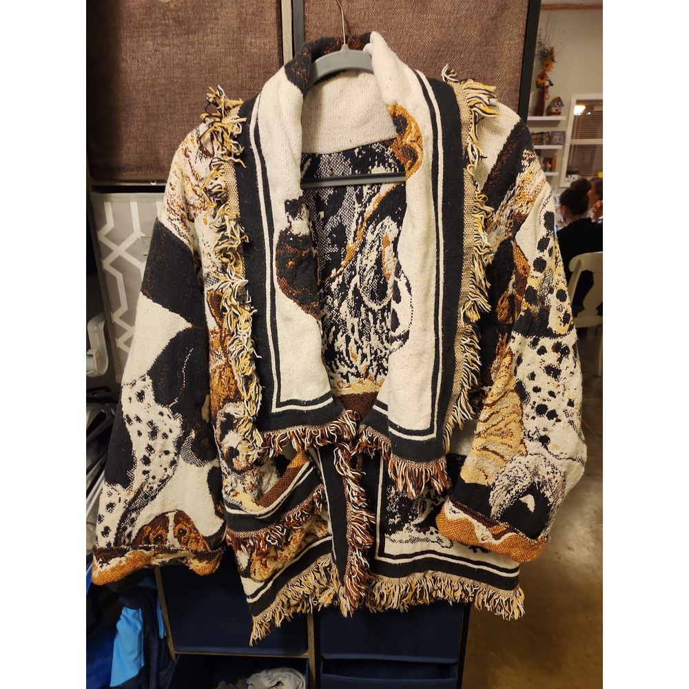 Dog All Over Tapistry Jacket